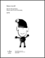 Melvin the Elf SATB choral sheet music cover Thumbnail